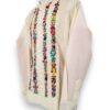 Guayabera Beige de Lino Manga Larga Bordada a mano: Maestría Artesanal - Imagen 2