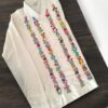 Guayabera Beige de Lino Manga Larga Bordada a mano: Maestría Artesanal - Imagen 7