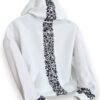 Sudadera con Gorro Blanca cerrada Bordada a Mano: Tu Nueva Favorita - Imagen 5