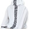 Sudadera con Gorro Blanca cerrada Bordada a Mano: Tu Nueva Favorita - Imagen 6