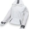 Sudadera con Gorro Blanca cerrada Bordada a Mano: Tu Nueva Favorita - Imagen 3