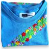 Pequeño Rey: Playera Azul Celeste de Manga Corta para Niño Bordada a Mano - Imagen 5