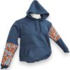 Sudadera con Gorro Azul Marino Cerrada para Niño Bordada a Mano: Confort y Distinción Únicos - Imagen 5