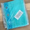 Guayabera Turquesa de Lino Manga Corta con Tejido de Telar y Grecas: Sutil Encanto - Imagen 13