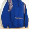 Sudadera con Gorro Azul Rey Cerrada Bordada a Mano: EL Bordado Perfecto - Imagen 2