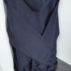 Sudadera con Gorro Azul Marino Cerrada Bordada a Mano: Detalles que Deslumbran - Imagen 10