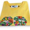 Elegancia Radiante: Playera Amarilla para Dama de Manga Corta Bordada a Mano - Imagen 7