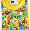 Dulce Alegría: Blusa Amarilla con Olán para Niña Bordada a Mano - Imagen 6
