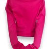 Delicadeza en Rosa: Playera Rosa de Manga Larga para Dama Bordada a Mano - Imagen 4