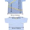 Pequeño Rey: Playera Azul Celeste de Manga Corta para Niño Bordada a Mano - Imagen 6