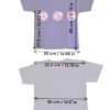 Elegancia Infantil: Playera Morada para Niño de Manga Corta Bordada a Mano - Imagen 8