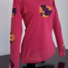 Sutil Elegancia: Playera Rosa Para Dama de Manga Larga Bordada a Mano