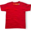 Encanto en Rojo: Playera Roja de Manga Corta para Niño Bordada a Mano - Imagen 3