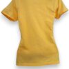 Elegancia Radiante: Playera Amarilla para Dama de Manga Corta Bordada a Mano - Imagen 5