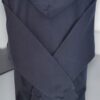 Sudadera con Gorro Azul Marino Cerrada Bordada a Mano: Detalles que Deslumbran - Imagen 9