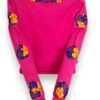 Sutil Elegancia: Playera Rosa Para Dama de Manga Larga Bordada a Mano - Imagen 6