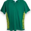 Elegancia Verde: Playera Verde Tipo Polo para Caballero Bordada a Mano - Imagen 3