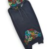 Estilo Encantado: Sudadera negra con Gorro para Niña Bordada a Mano - Imagen 8