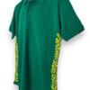 Elegancia Verde: Playera Verde Tipo Polo para Caballero Bordada a Mano