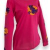 Sutil Elegancia: Playera Rosa Para Dama de Manga Larga Bordada a Mano - Imagen 4