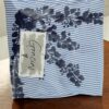 Elegancia Atemporal: Blusa Rayada de Manga Larga Bordada a Mano - Imagen 7