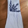 Elegancia Atemporal: Blusa Rayada de Manga Larga Bordada a Mano - Imagen 5