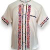 Guayabera de Manta Manga Corta Bordada a mano: Pureza y Elegancia - Imagen 2