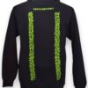 Estilo y Elegancia: Sudadera Negra con Gorro Cerrada Bordada a Mano - Imagen 8
