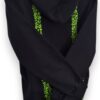 Estilo y Elegancia: Sudadera Negra con Gorro Cerrada Bordada a Mano - Imagen 7